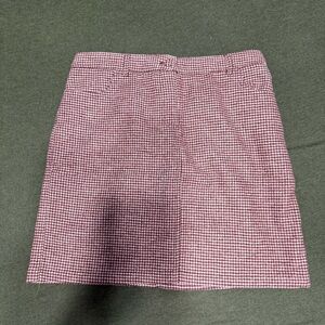 Cupcakes & Cashmere Pink and White Mini Pencil Skirt - Size 12